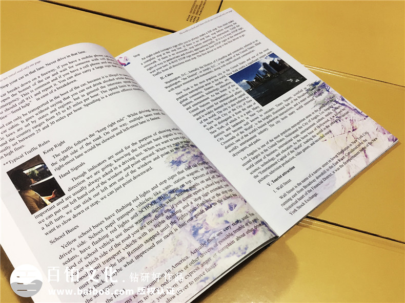 成都旅游紀念冊設(shè)計制作-七中萬達初二美國之行