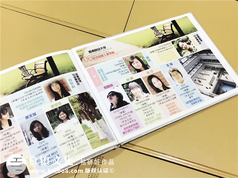 06級西南財大經(jīng)濟工程學院畢業(yè)紀念冊-同學錄