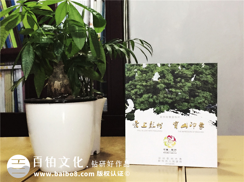 彭州寶山-城市形象宣傳片光盤(pán)包裝盒設(shè)計(jì)制作