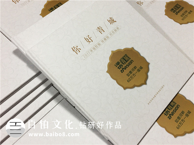 澤信控股企業(yè)紀念冊郵冊定制-公司宣傳畫冊設計