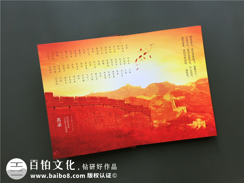 畢業(yè)30周年同學聚會紀念冊唯美文字分享，猛回首