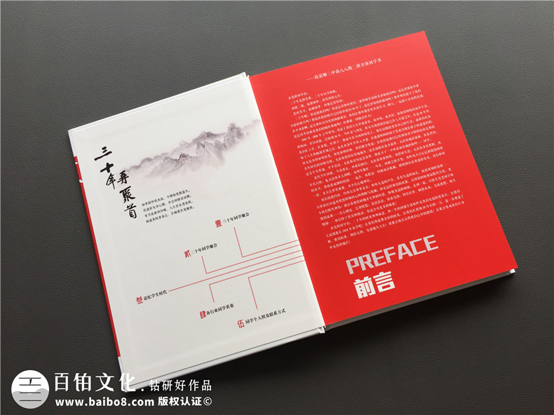 30周年同學(xué)聚會(huì)紀(jì)念冊案例展示及卷首語前言文字分享-自貢富順三中