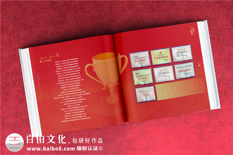 集團(tuán)周年畫冊(cè)-單位周年紀(jì)念冊(cè)的制作方案