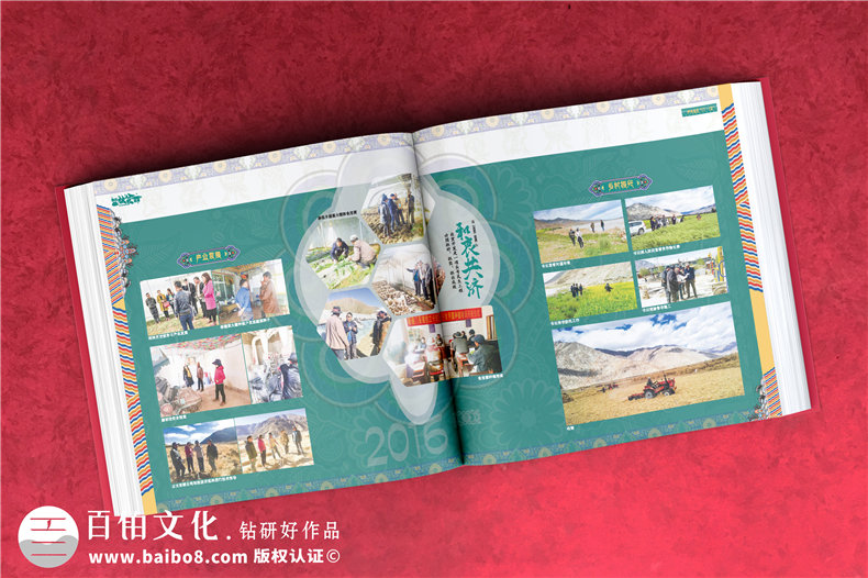脫貧攻堅(jiān)成就畫冊-扶貧工作隊(duì)員離別留念相冊影集制作