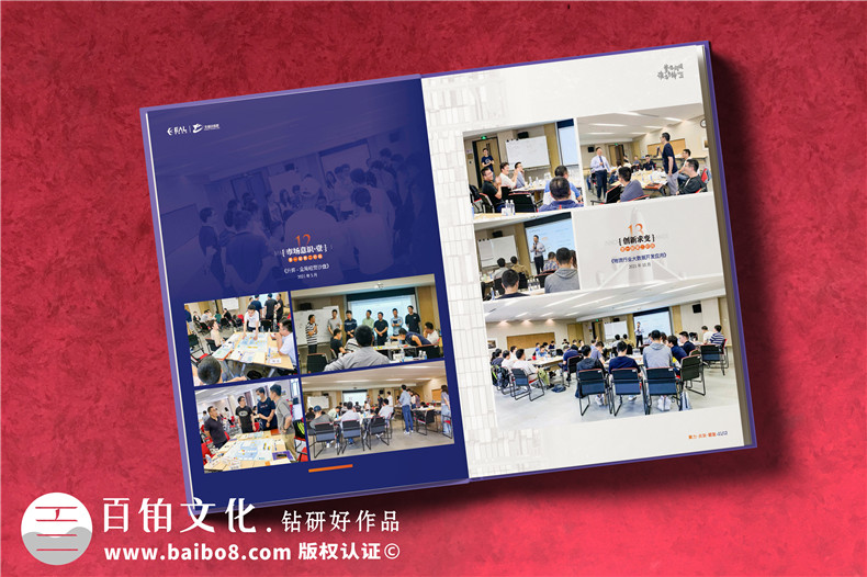 訓練營結業(yè)紀念冊-企業(yè)培訓學習留念相冊影集