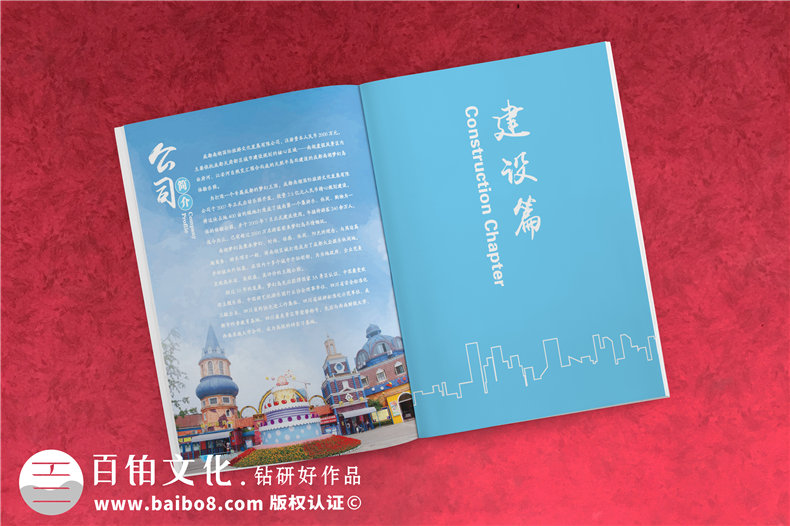企業(yè)成立十周年文化畫冊設(shè)計(jì)-園區(qū)10年成長紀(jì)念相冊式宣傳冊策劃