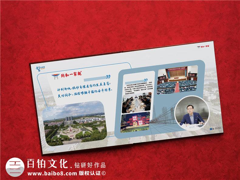 城市發(fā)展回顧紀念冊-記錄高新區(qū)開發(fā)建設的畫冊影集