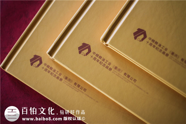 企業(yè)十周年影像紀(jì)念冊怎么做-用于宣傳的知名公司周年慶畫冊設(shè)計