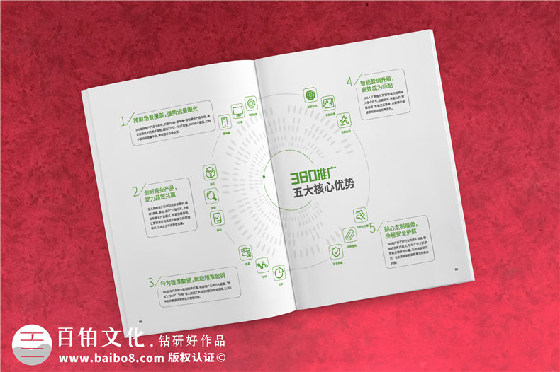 互聯(lián)網(wǎng)企業(yè)宣傳冊(cè)設(shè)計(jì)-高檔簡(jiǎn)約風(fēng)科技公司產(chǎn)品畫冊(cè)制作