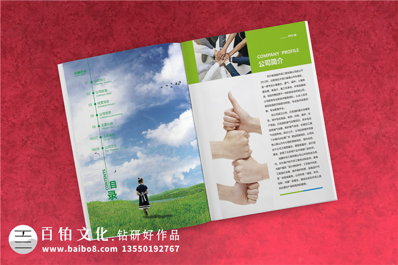 環(huán)保設(shè)備制造公司宣傳冊設(shè)計(jì)-土壤修復(fù)噪聲廢水治理企業(yè)畫冊制作