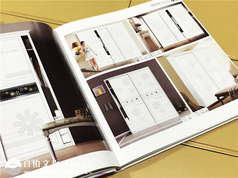 尚羽名門門業(yè)宣傳畫冊設(shè)計-木門畫冊制作公司