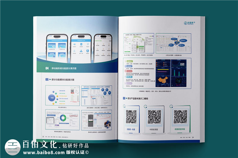 IT行業(yè)宣傳冊設(shè)計-軟件互聯(lián)網(wǎng)管理系統(tǒng)畫冊定制