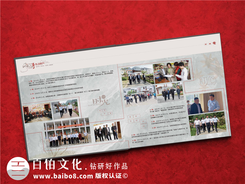 體制內(nèi)機(jī)關(guān)領(lǐng)導(dǎo)退休離任相冊(cè)-書記工作紀(jì)實(shí)影集
