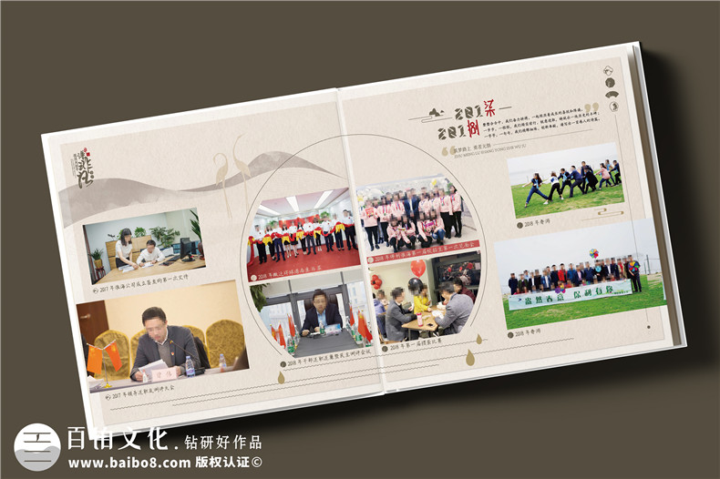 簡約中式風(fēng)格領(lǐng)導(dǎo)調(diào)任紀(jì)念冊設(shè)計-皮面高檔領(lǐng)導(dǎo)相冊