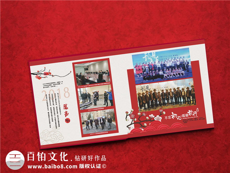 企業(yè)年度工作總結(jié)紀念冊-公司領(lǐng)導年會相冊設(shè)計-年末回顧畫冊制作