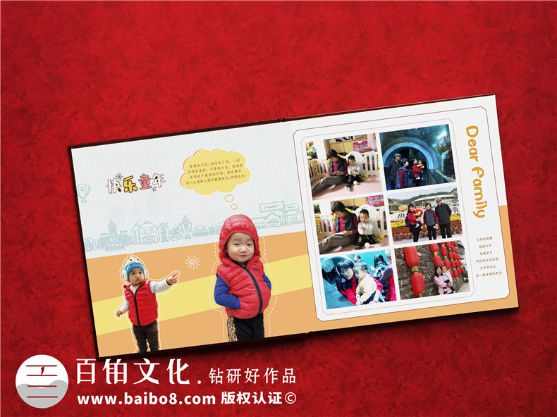 1歲寶寶成長(zhǎng)照片書制作-兒童周歲相冊(cè)怎么制作