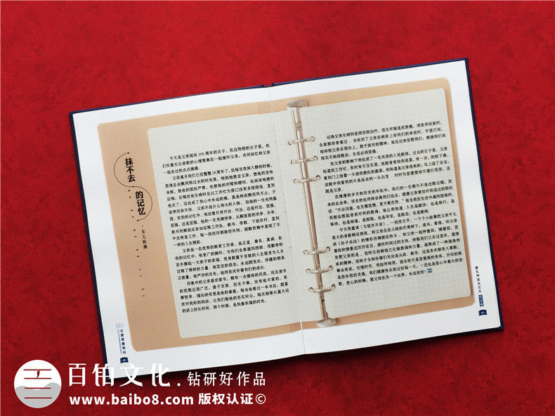 完成一次老人祝壽相冊制作 老人壽辰紀(jì)念冊將珍藏終生幸福生活！